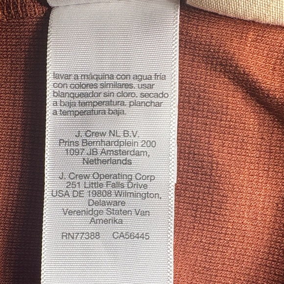 Madewell Drapey Rib Henley Tee — Size3X Long Sleeve Buttoned V-Neck - Picture 7 of 10